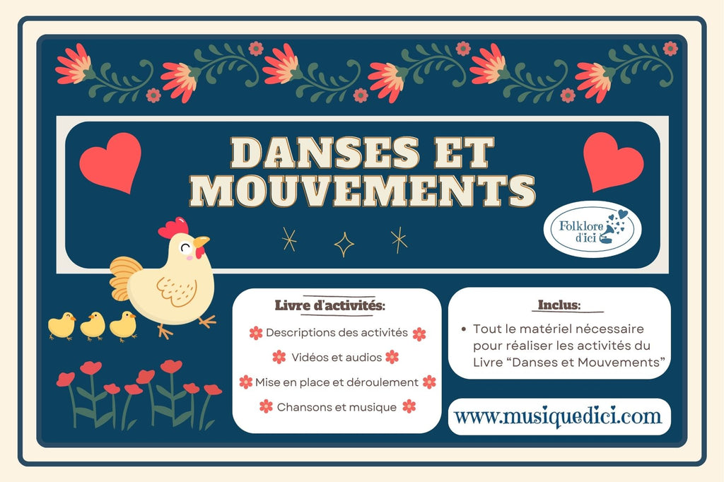 Livre "Danses et Mouvements"